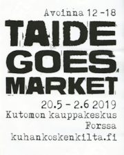 Taide Goes Market 2019 -juliste