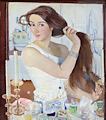 Zinaida Serebryakova: Self Portrait at the Dressing Table (1909)