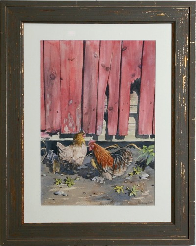 Neil Dockray: Chickens & barn
